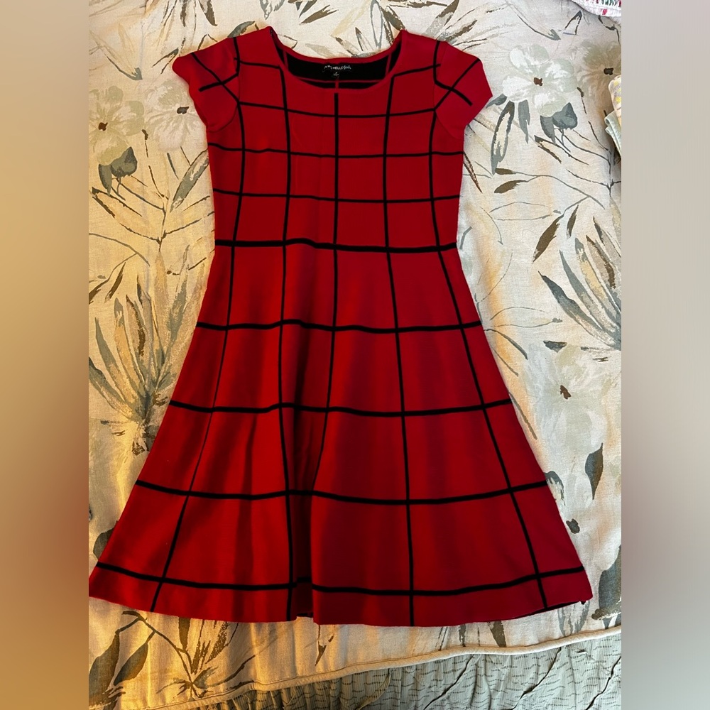 Plad dress
